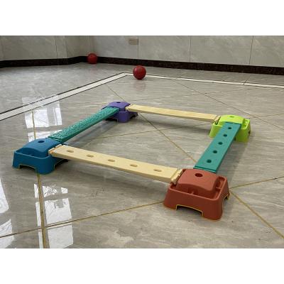 China Fitness Exercise Child Bridge Balancing Equipment School Training Balance Bridge Keep Exercise Balancing Bridge For Children for sale