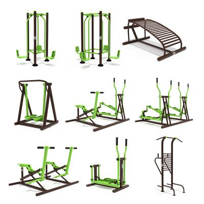 China Fitness Equipment App Manufacturer Adult /Children Production Strong Outdoor Exercise Park Fitness Equipment Galvanized Steel Tube For Wholesale for sale