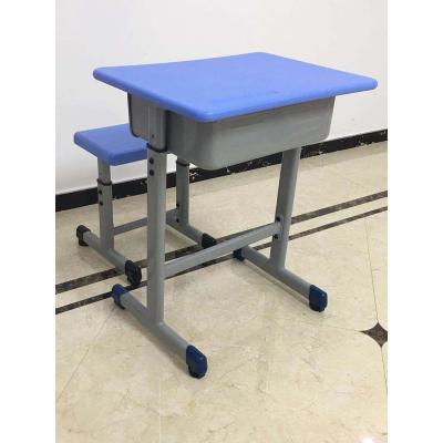 China Traditional Height Adjustable School Desk Student Desk And Chair School Furniture And Desk And Chair China School Chair for sale