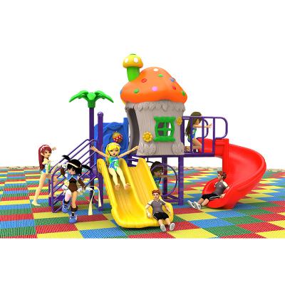 China Kids Kindergarten Outdoor Playground Small Playground Equipment Slide Durable Outdoor Playground Plastic Children For Kids for sale