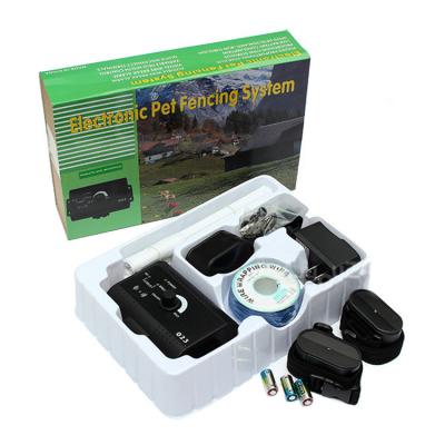 China Viable Pet Training Electronic Sound System 023 Shock Training Mode Waterproof Barrier Training Dog Collar for sale