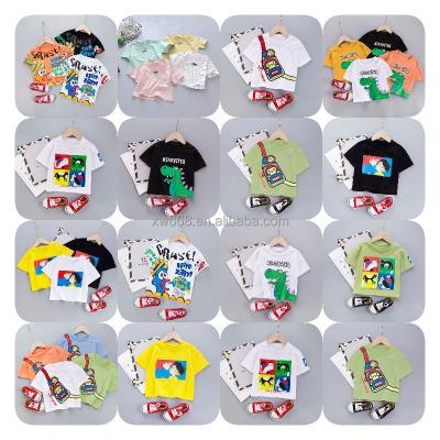 China Wholesale Organic Cotton Kids Anti-pilling Boys Clothes Cute Casual Kids T-SHIRTS for sale