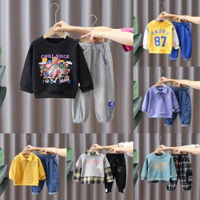 China Spring casual sweaters for boys and girls are Korean version of new spring 2021 children's long sleeve hot cute baby for sale