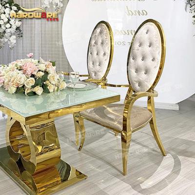 China Good Wholesale Luxury Welding King and Queen Throne Furniture Wedding Chairs For Sale for sale