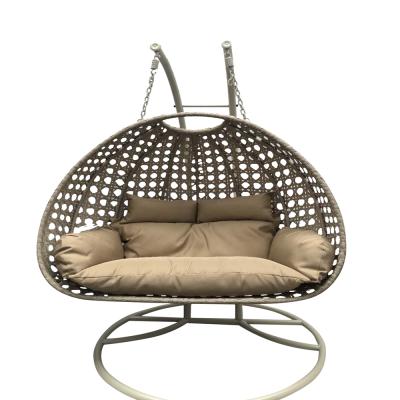 China Eco-freindly Handmade Wicker Double Man Hammock Swing Chair for sale