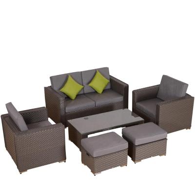 China Eco-freindly Audu Hot Sale Outdoor Sofa /Rattan Outdoor Patio Sofa for sale