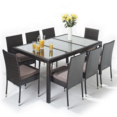 China Eco-freindly Audu Rent Rattan Furniture /Rent Dining Set/Rent Patio Dining Set for sale