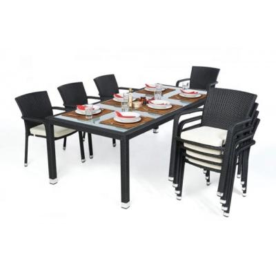 China Eco-freindly Audu Space-Saving Dining Set Stainless Steel Restaurant Furniture for sale