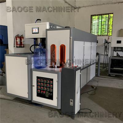 China Low Noise Cheapest Price 18.9L Plastic Bottle Blow Molding Machine Hz-880 Semi-automatic Pet Blowing Machine for sale