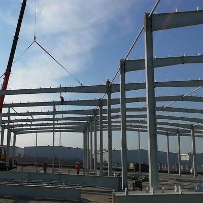 China Steel Fabricated House Custom Design Steel Structure Workshop / Warehouse From China for sale