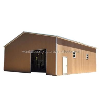 China Shandong Province China House Factory Supply Direct Metal Steel Structure Fabricated Building Warehouse for sale