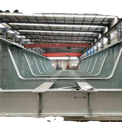 China Complete steel structure bridge girder fabrication precast steel bridge manufacturers for sale