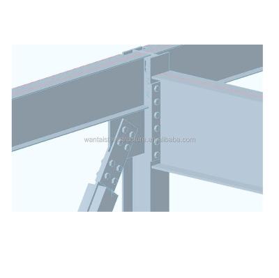 China Metal Steel Project Construction Steel Structure Workshop Steel Frame For Warehouse for sale