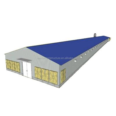 China Steel Workshop Chicken House Chicken Poultry Chicken Farm House Design for sale