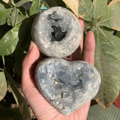 China Europe Crystal Cluster Blue Celestite Geodes Wholesale For Specimen Ore for sale