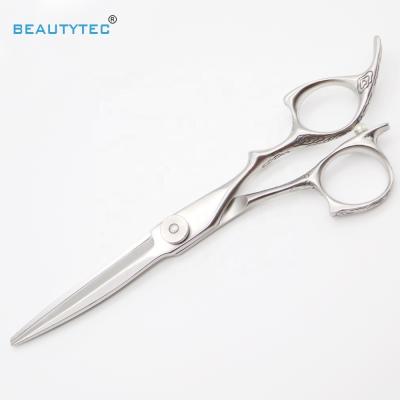 China 207-60 Professional Convex Cavity Edge Hairdressing Scissors Beauty 207-60 Stainless Steel Japan Style Ground Hair Cutting Scissors for sale