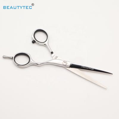 China Professional Hairdressing Barber Salon Stainless Steel Tijeras Barbero Right Handed Cutting Scissors LU24 Cutting Practical Shear Hair Woman Scissors for sale