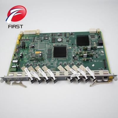 China FTTH FTTB FTTX Network 8 Ports GPON Service Board With 8 Ports GCOB Of GC8B 16 SFP Modules Business Card For OLT AN5516-01 for sale