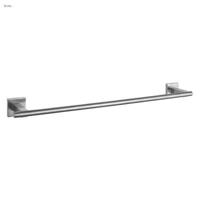 China Single Type 304 Stainless Steel Contemporary High Quality Wall Mounted Towel Rack Towel Holder Rack for sale