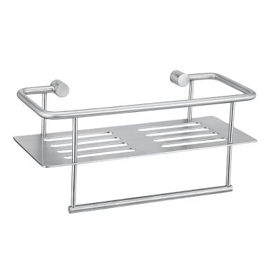 China Sustainable High Quality Wall Mounted Bathroom Shelf Stainless Steel Shower Shelf for sale