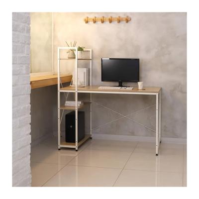 China Other Modern minimalist H-shaped bookshelf desk desktop laptop storage rack computer desk integrated living room bedroom table shelf for sale