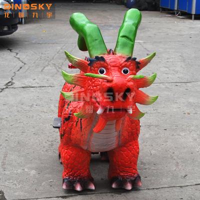 China Hot Selling Amusement Park Electric Car Outdoor Playground Dinosaur Rides for sale