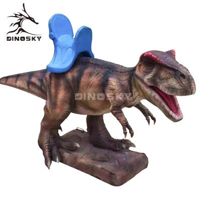 China Entertainment Kiddie Car Dinosaur Coin Operated Shunosaurus Ride For Sale for sale