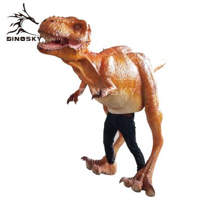 China Exhibiton Profesional T-rex Realistic Dinosaur Costume Walking Dinosaur Costume for sale