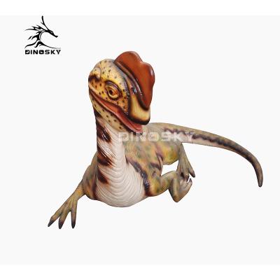 China Entertainment Museum Zoo And Theme Park Decoration Life Size Customized Fiberglass Dinosaur for sale