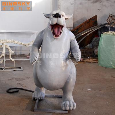 China Christmas Artificial Decoration Theme Park Amusement Factory Factory Snow Magic Monster for sale