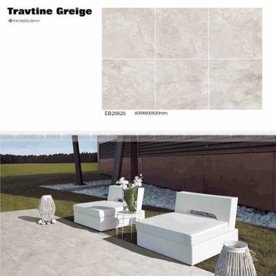 China China Supplier Travertine Tile 20mm Thickness Rustic Decking Anti Slip Ceramic Tiles Swimming Pool Tiles Edge EB26620 for sale