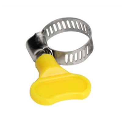 China Wholesale Plastic Hardware Factory Price Pipe Clamp Handle Clamp Water Pipe Flange for sale