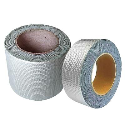 China Cintas de caucho butílico de papel de aluminio impermeable para el sellado y el aislamiento en el sector industrial en venta