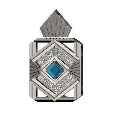 China Personal care perfume bottle inspired by 1920s architecture15ml 30ml for sale