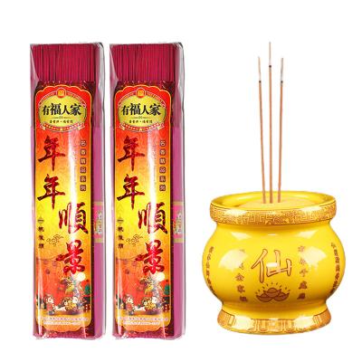 China Wholesale Chinese Red Floral Incense Incense Sticks Sandalwood Kaori Agarbatti Agarbatti Stick Bakhoor Oud Stain Insense Wooden Holder for sale