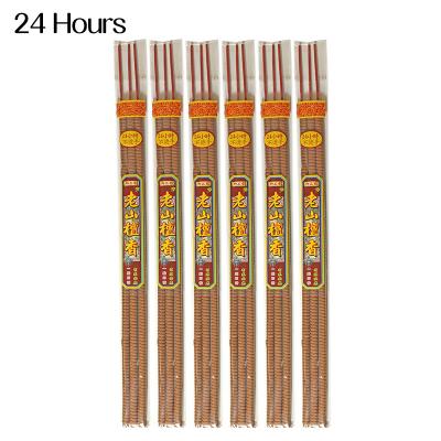 China Large long burning time chinese incense 24 hours bamboo sticks for agarbatti sandalwood incense sticks chinese idol powder stick thai buming incense for sale