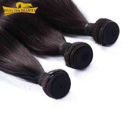 China Silky Straight Wave 10inch To 30inch Color Hair Extension 100% Natural Cuticle Lined Virgin Brazilian Hair Bundles Seller For Black Women for sale