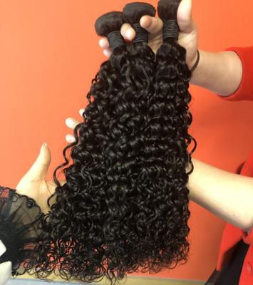 China Curly Heyu Factory 100% Curly Brazilian Hair Bundle Seller, Maiden Virgin Hair, Cheap Grade 11A Cuticle Aligned Hair for sale