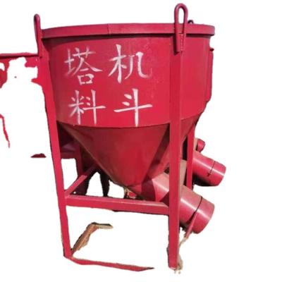 China High Quality Tower Crane Hopper Multifunctional Concrete Mortar Hopper for sale