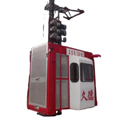 China Factory SC120/120 0-36m/min 1ton Electric Double Cage Construction Lift for sale