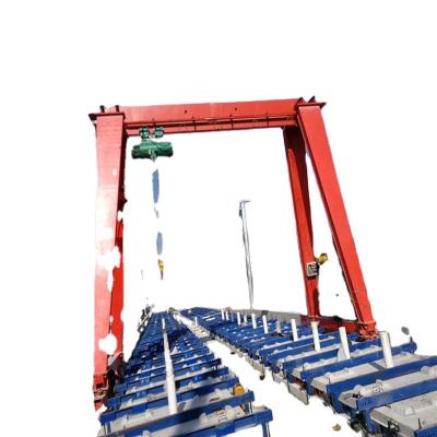 China MH Gantry Crane Type High Quality Low Maintenance Single Girder Workshop Gantry Crane for sale