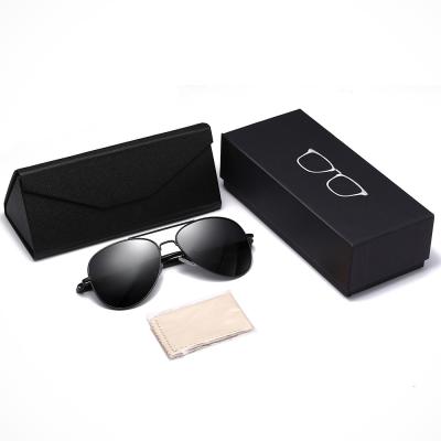 China Reused Materials Luxury Custom Logo Watch and Sunglasses Case Box, Storage Glass Gift Cardboard Box Packaging for sale