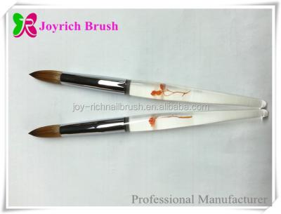 China NAIL ASIAN KOLINSKY acrylic nail brush supply for nail beauty for sale