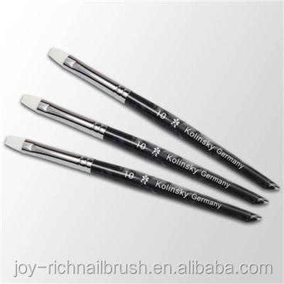 China Wholesale Kolinsky Nail Art Brush Gel Nail Brush Nail Supplies for sale