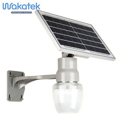 China ROAD WAKATEK Solar Apple 12w Solar Light In Outdoor Flood Light Solar Powerful Led Flood Lights for sale