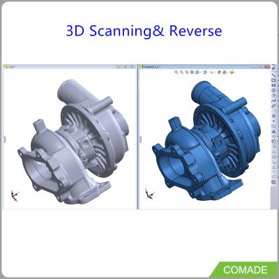 China 3D design service scan quality control and deboning for sale