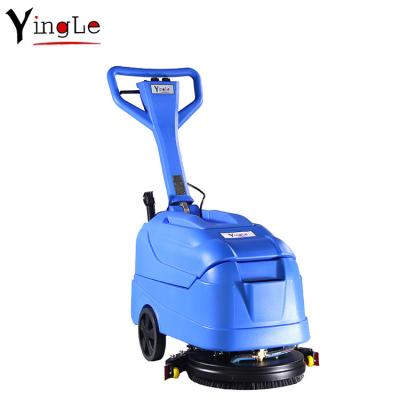 China Hot Selling High Quality Hotels 380W Floor Washing Machine Floor Sweeper Machine for sale