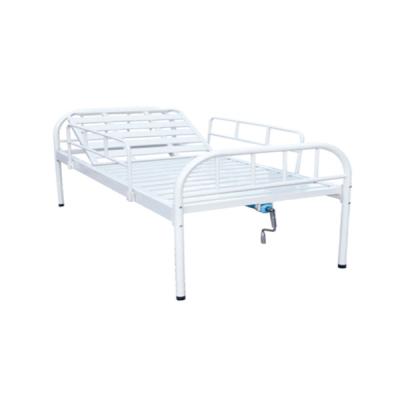 China Patient Rest One Crank Single Function Manual Hospital Bed With Factory Cheapest Price for sale