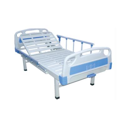 China High quality hot sale metal aluminum alloy side rails function manual single hospital bed for sale