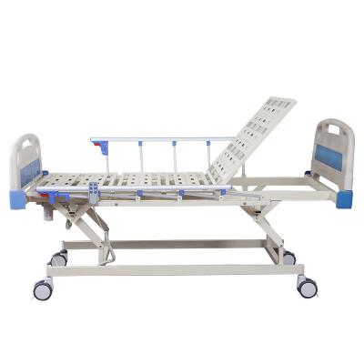 China High Quality ABS Metal &Foot Head Panel Electric 3 Function Hospital Bed for sale